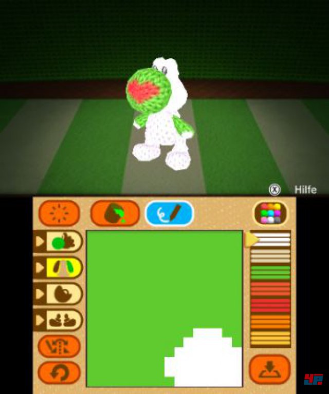 Screenshot - Poochy und Yoshi's Woolly World (3DS) 92539213