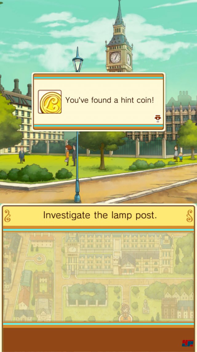 Screenshot - Layton's Mystery Journey: Katrielle und die Verschwörung der Millionäre (Android)