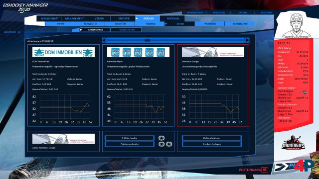 Screenshot - Eishockey Manager 20|20 (PC) 92604213