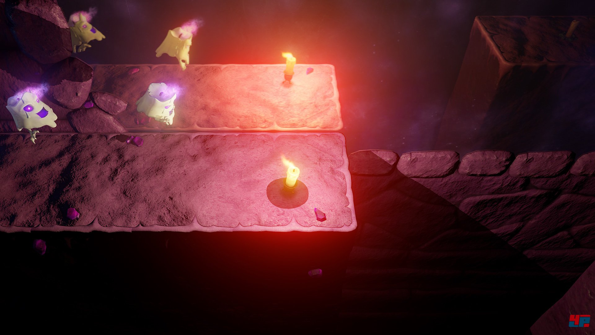 Candleman Die laufende Kerze, die nur zehn Sekunden lang brennen kann