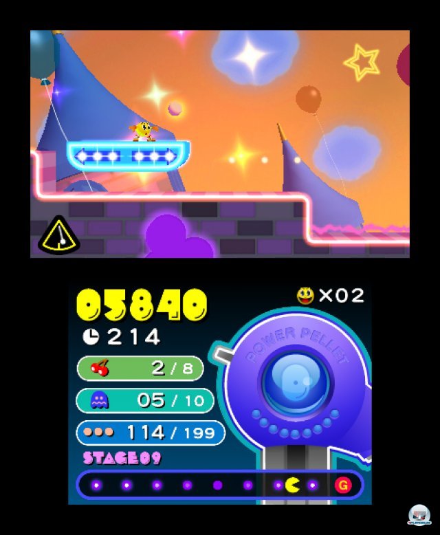 Screenshot - Pac-Man & Galaga Dimensions (3DS) 2257422