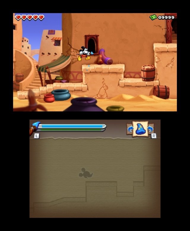 Screenshot - Micky Epic - Die Macht der Fantasie (3DS) 92406562