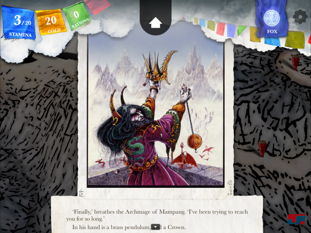Screenshot - Sorcery! 4- The Crown of Kings (iPad) 92535360