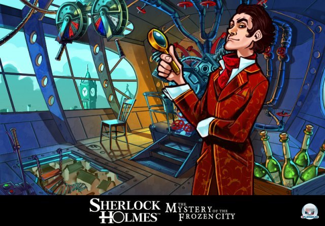 Screenshot - Sherlock Holmes and the Mystery of the Frozen City (3DS) 2269037