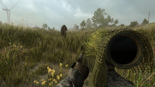 All ghillied up: Die Sniper-Mission "Recon By Fire" ist gleichermaßen Hommage und Highlight in Modern Warfare 2.