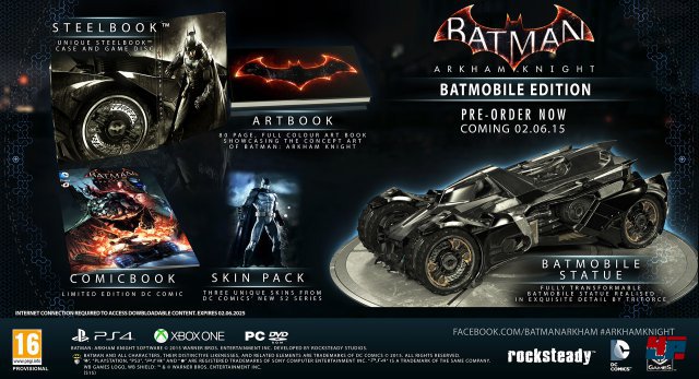 Batman: Arkham Knight Batmobil Edition