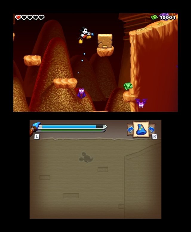 Screenshot - Micky Epic - Die Macht der Fantasie (3DS) 92406587