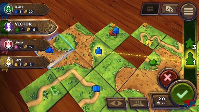 Screenshot - Carcassonne - Tiles & Tactics (Android) 92556276