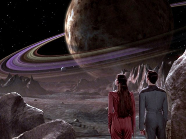 Fiktion: So stellten sich die Erschaffer von Star Trek: Das nchste Jahrhundert Virtual Reality vor.