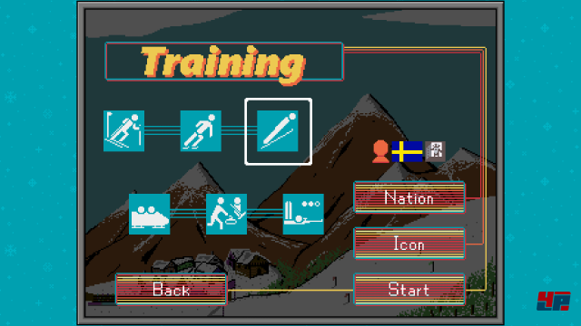 Screenshot - Retro Winter Sports 1986 (Android) 92536534