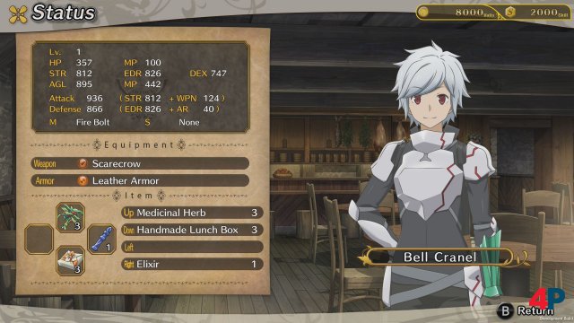 Screenshot - Is it wrong to Try to Pick Up Girls in a Dungeon? Infinite Combate (PC) 92602317