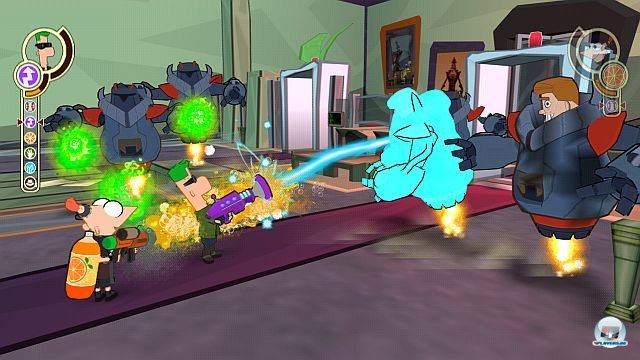 Screenshot - Phineas und Ferb: Quer durch die 2. Dimension (Wii) 2269387