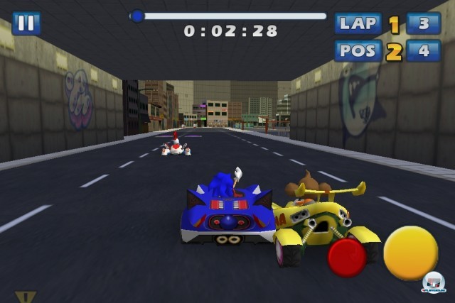 Screenshot - Sonic & Sega All-Stars Racing (iPhone) 2235187