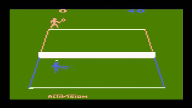 Tennis zhlte zu den Highlights fr das Atari 2600 System.