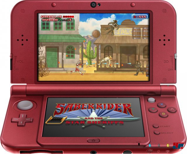 Screenshot - Saber Rider and the Star Sheriffs: The Video Game (N3DS)