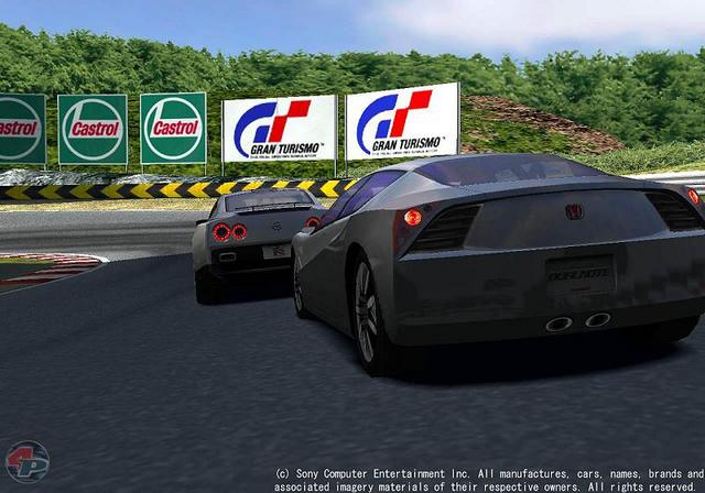 Hondas DUALNOTE im Rennen. 20880