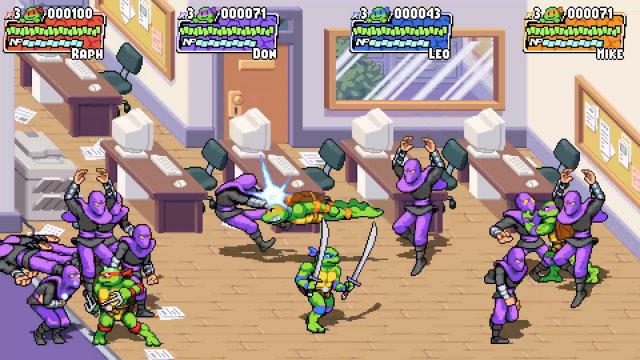 Screenshot - Teenage Mutant Ninja Turtles: Shredder's Revenge (PC)