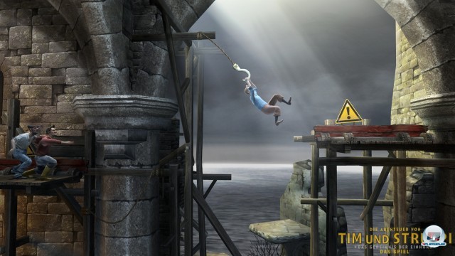 Screenshot - Tim und Struppi: Das Geheimnis der Einhorn (PlayStation3)