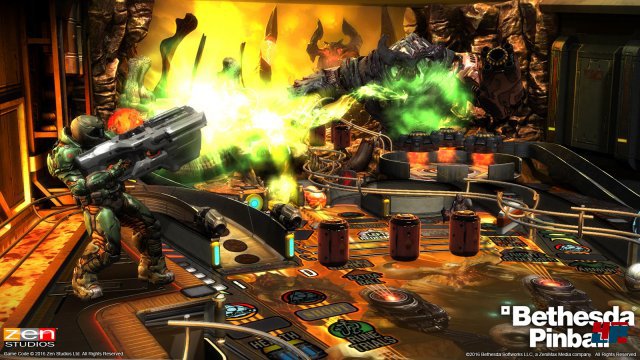 Der Doom-Tisch ist prall gefllt mit Action und aufwndigen Effekten.