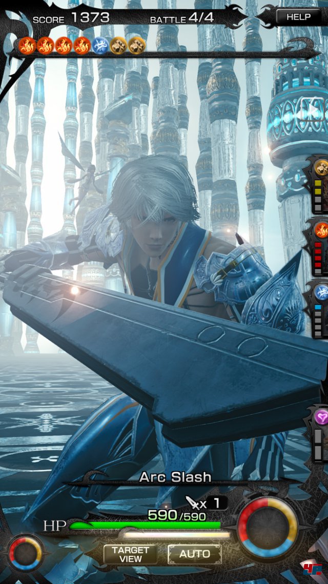 Screenshot - Mobius Final Fantasy (Android)