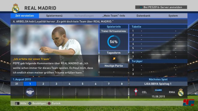 Screenshot - Pro Evolution Soccer 2016 (PlayStation4) 92513633