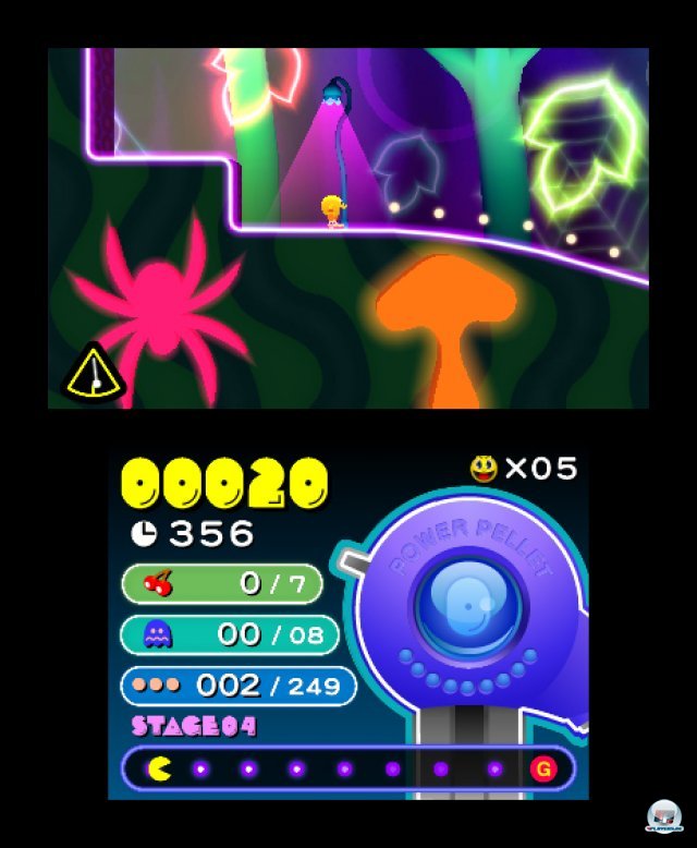 Screenshot - Pac-Man & Galaga Dimensions (3DS) 2257352