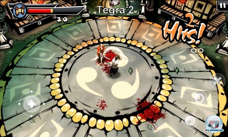 Samurai II: Vengeance besticht durch einen coolen Comic-Stil - der durch die Tegra 2-Optimierungen nur leicht verschnert wird.