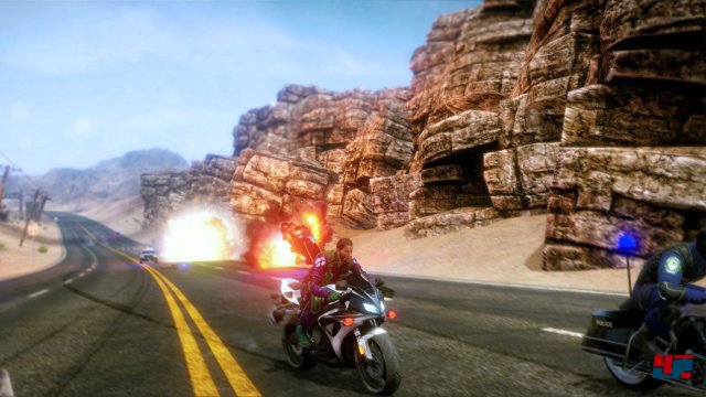 Screenshot - Road Redemption (Linux)