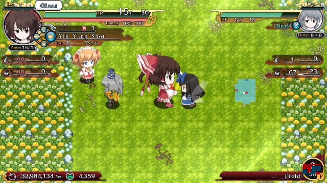 Screenshot - Touhou Genso Wanderer (PS4)