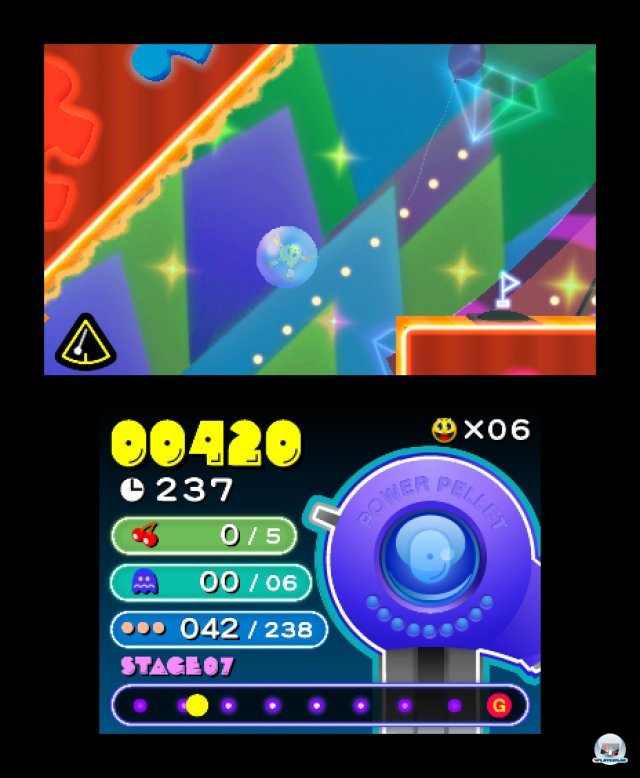 Screenshot - Pac-Man & Galaga Dimensions (3DS) 2257392