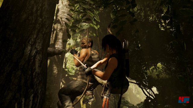 Lara kann Feinde jetzt auch einschnren und an Bumen aufhngen.
