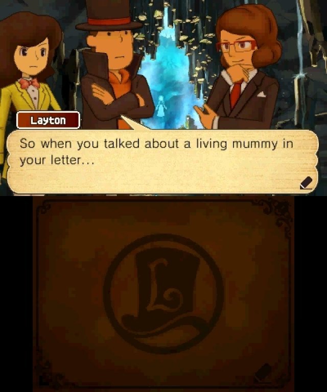 Screenshot - Professor Layton and the Azran Legacy (3DS)