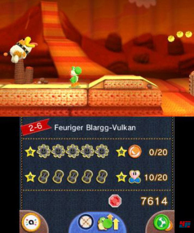 Screenshot - Poochy und Yoshi's Woolly World (3DS) 92539197
