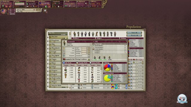 Screenshot - Victoria II: Heart of Darkness (PC)
