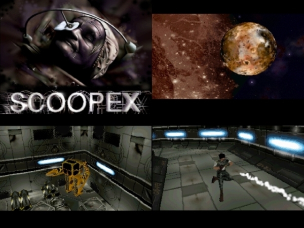 Im Laufe der Zeit hielten auch 3D-Engines Einzug in Szenedemos. Hier am Beispiel von Alien 2 (Amiga) von Scoopex.