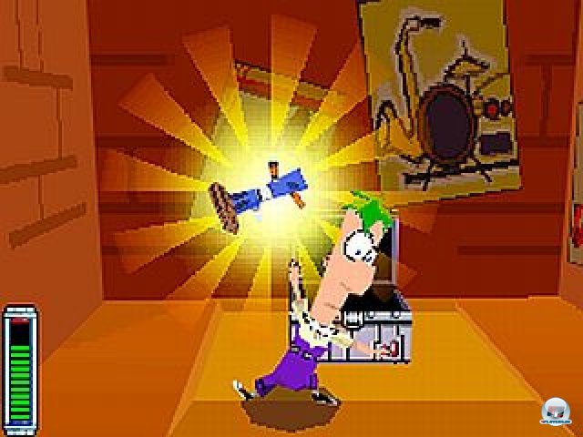 Screenshot - Phineas und Ferb: Quer durch die 2. Dimension (NDS) 2269367