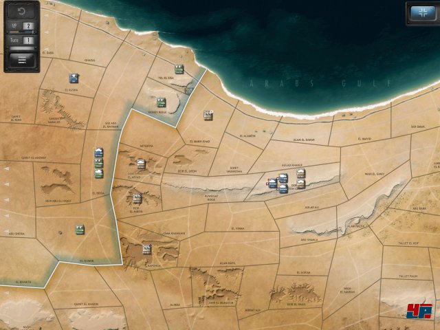 Screenshot - Desert Fox: The Battle of El Alamein (iPad)