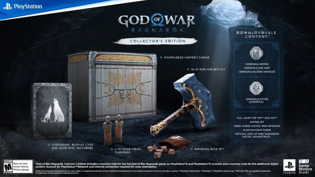 Alle Editionen von God of War Ragnarök in der Übersicht