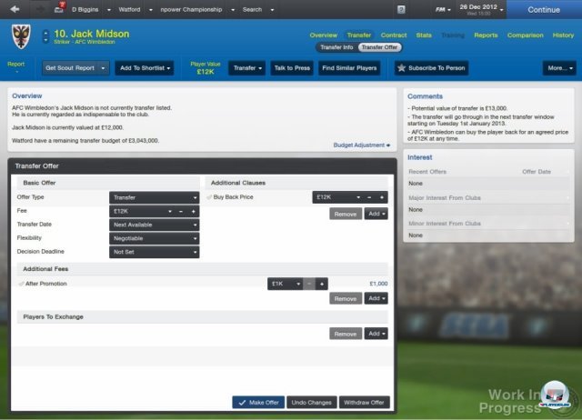 Screenshot - Football Manager 2013 (PC) 92399422