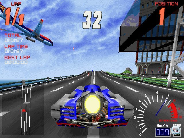 ...mit Ausnahme der Bullet. Diese futuristische Superkarre machte das Spiel nochmals schneller, war aber schwer freizuspielen.