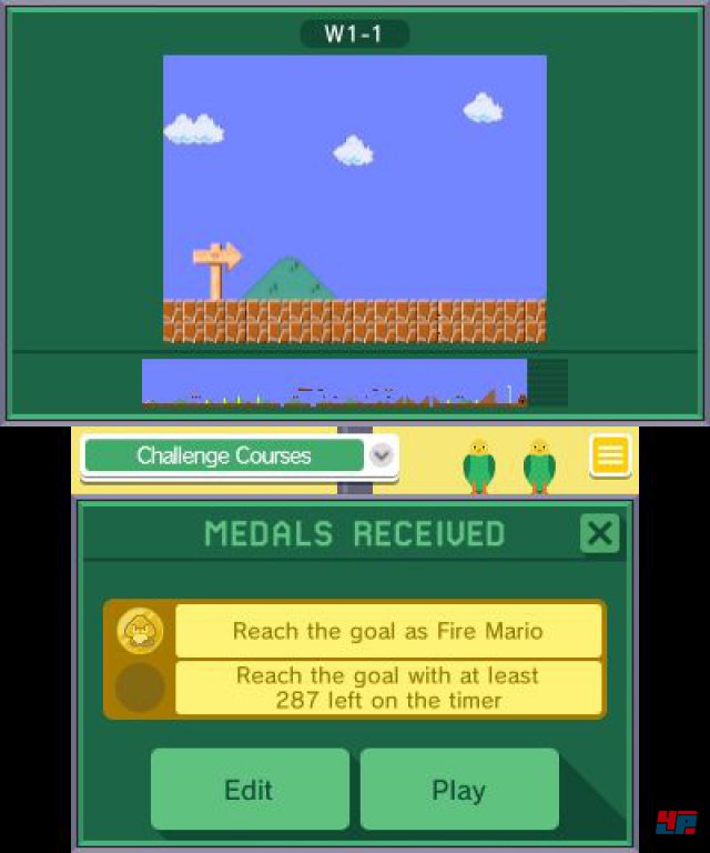 Screenshot - Super Mario Maker (3DS)