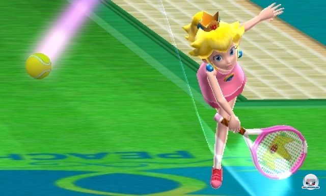 Screenshot - Mario Tennis 3D (3DS) 2266542