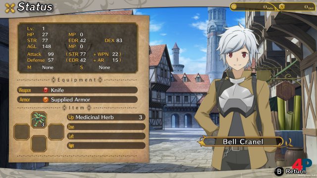 Screenshot - Is it wrong to Try to Pick Up Girls in a Dungeon? Infinite Combate (PC) 92602318