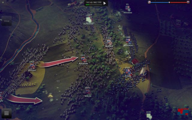 Screenshot - Ultimate General: Gettysburg (iPad)
