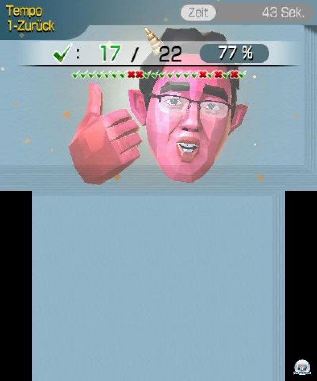 Screenshot - Dr. Kawashimas diabolisches Gehirn-Jogging: Knnen Sie konzentriert bleiben? (3DS) 92446262