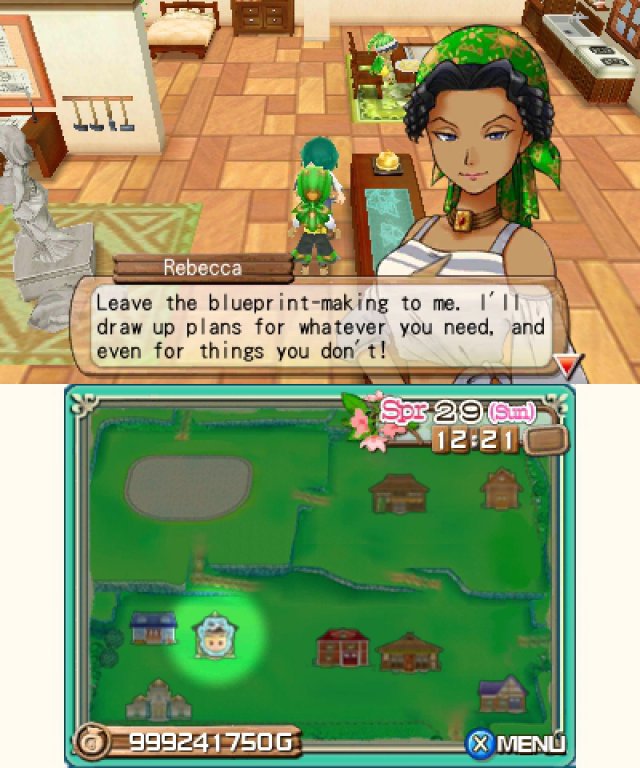Screenshot - Harvest Moon 3D: A New Beginning (3DS) 92469855