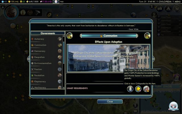 Screenshot - Civilization V: NiGHTS (PC)