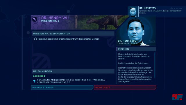 Screenshot - Jurassic World Evolution: Dr. Wus Geheimnisse (PC) 92578201