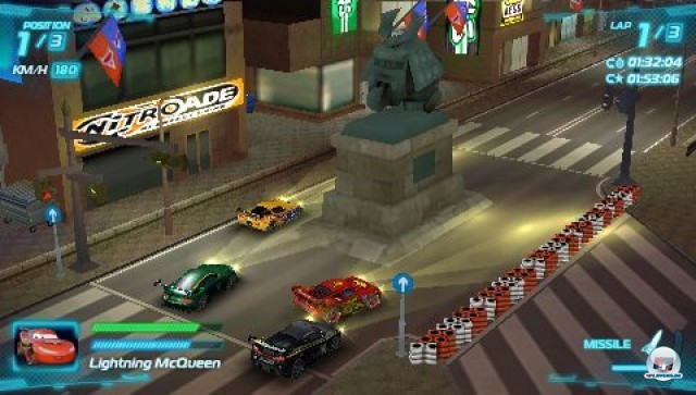 Screenshot - Cars 2: Das Videospiel (PSP) 2231614