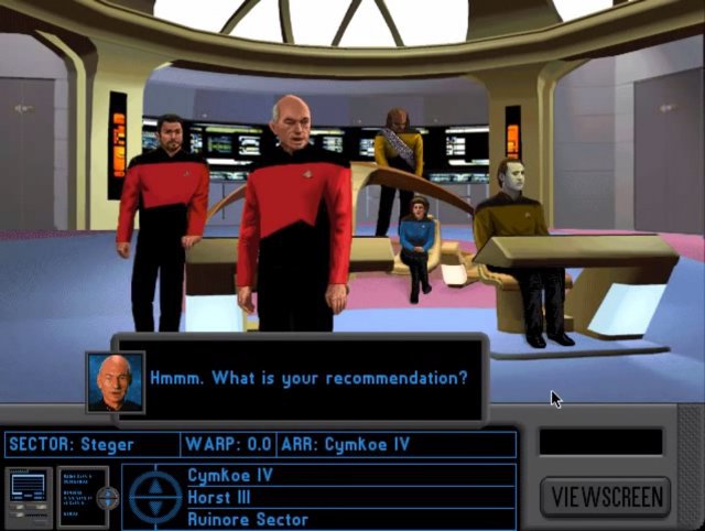 Das Adventure A Final Unity gehrt zu den besten der Star-Trek-Spiele. U.a. stellte man die Crews fr Auenmissionen selbst zusammen.
